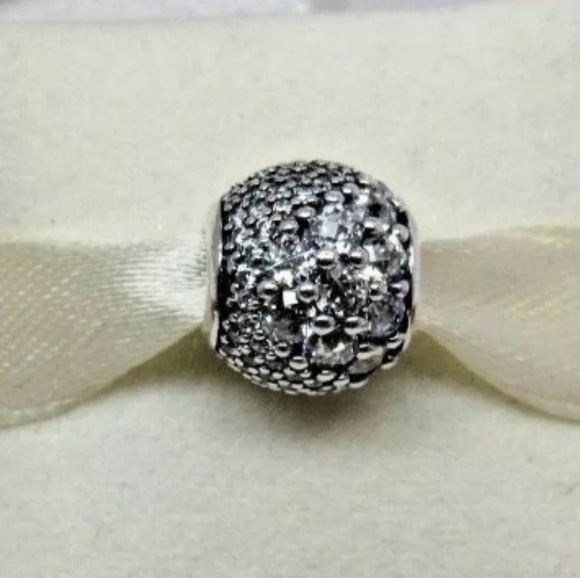 Pandora clear Enchanted pave charm. - Picture 8 of 8